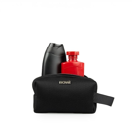 Kosmetyczka kompaktowa 20X15 czarna