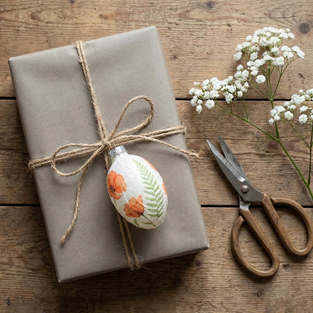 ZAWIESZKA WIELKANOCNA JAJKO JAJO BOMBKA NA WIELKANOC BIAŁA 6szt SZKLANA