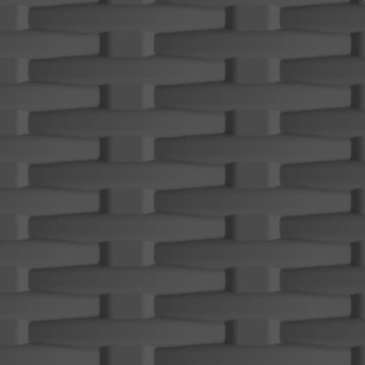 vidaXL Szafka plastikowa, 68x39x171,5 cm, motyw rattanu