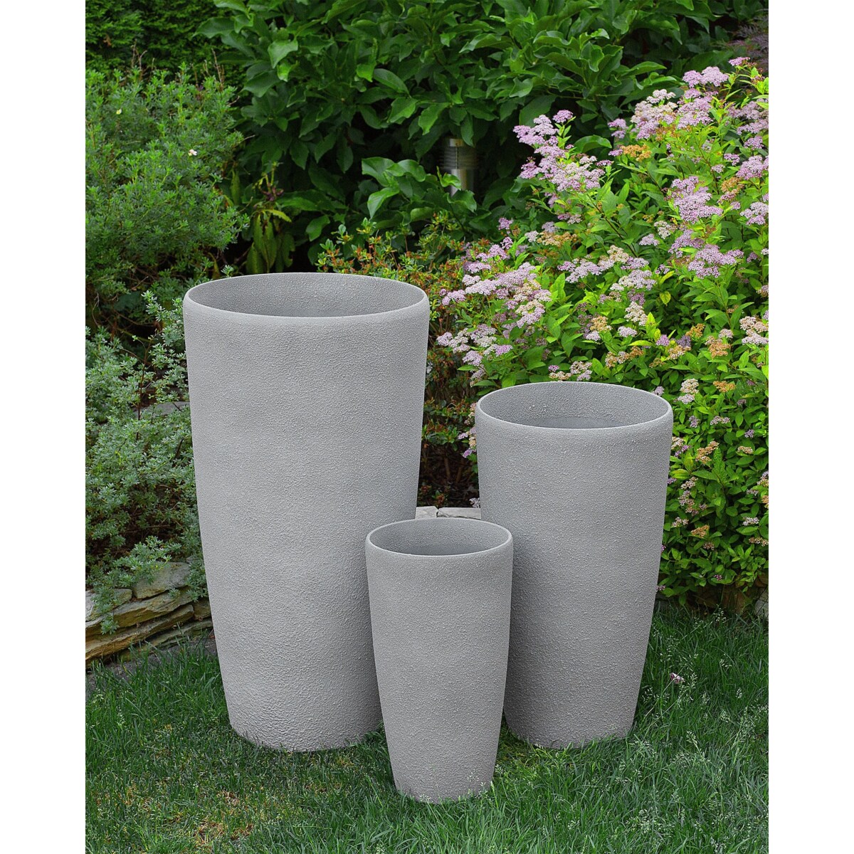 Donica ABDERA 31 cm Szary