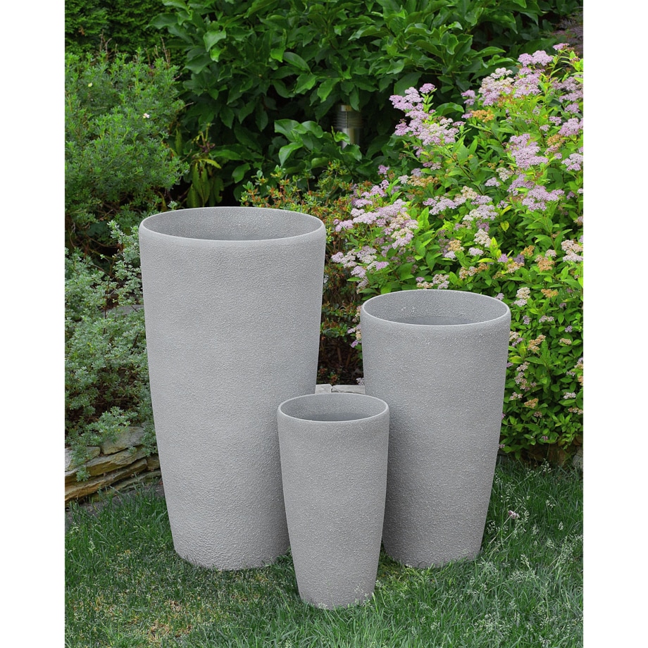 Donica ABDERA 31 cm Szary