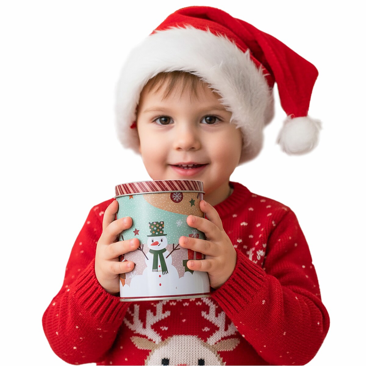 Puszka Na Pierniki Ciastka Boże Narodzenie 10X14 Cm Świąteczna Dekoracyjna Cukierki Słodycze