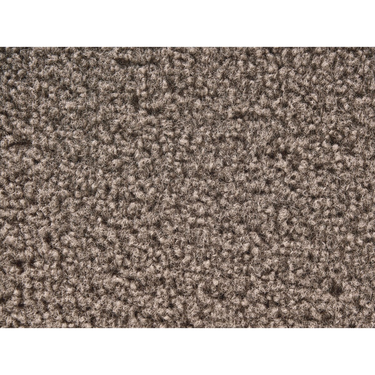 Łóżko bez zagłówka Boucle ROANNE 140 x 200 cm Beżowoszary