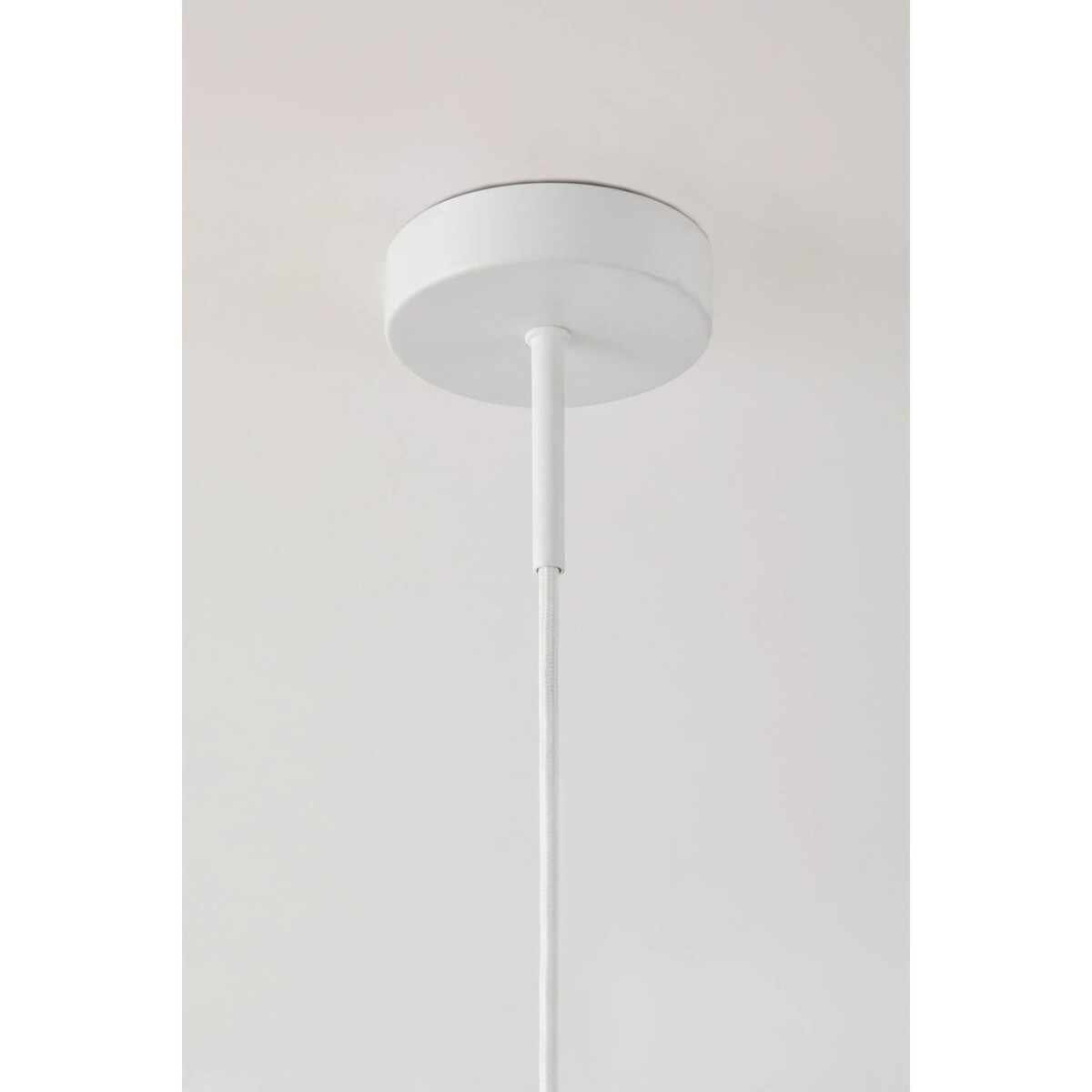 Lampa sufitowa lniana Patraix kremowo-beżowo Ø50 cm