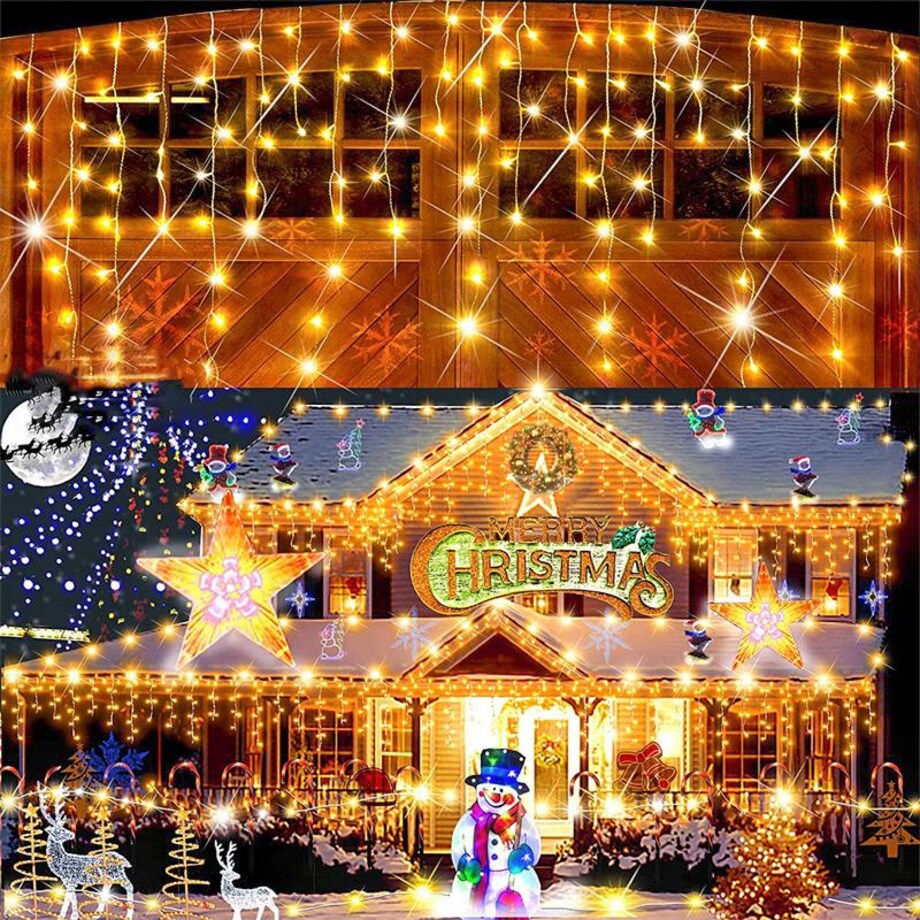 Kurtyna Lampki Led 300 Szt. Girlanda Pilot 230V