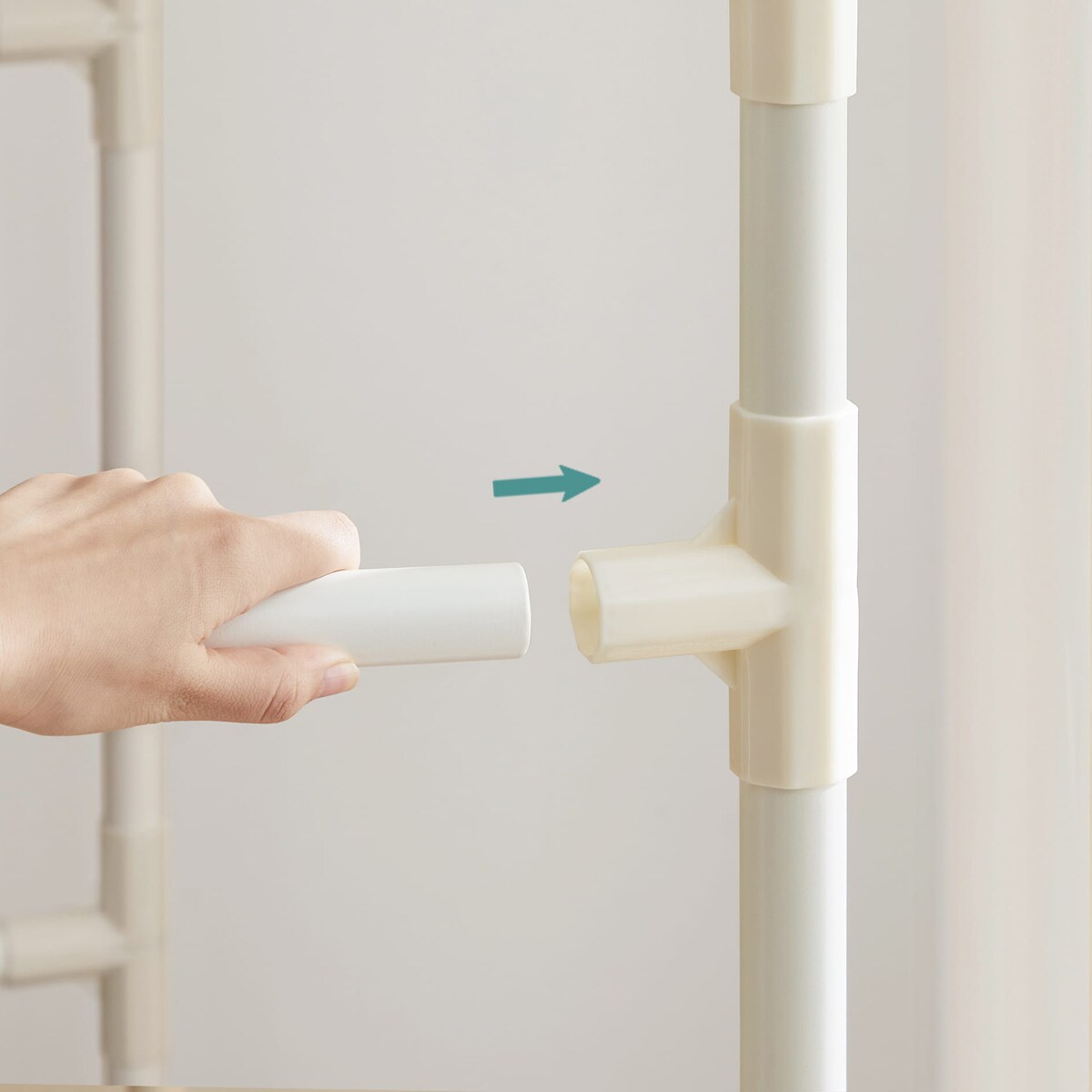 Wieszak Na Ubrania Do Sypialni Pokoju Korytarza Beżowy