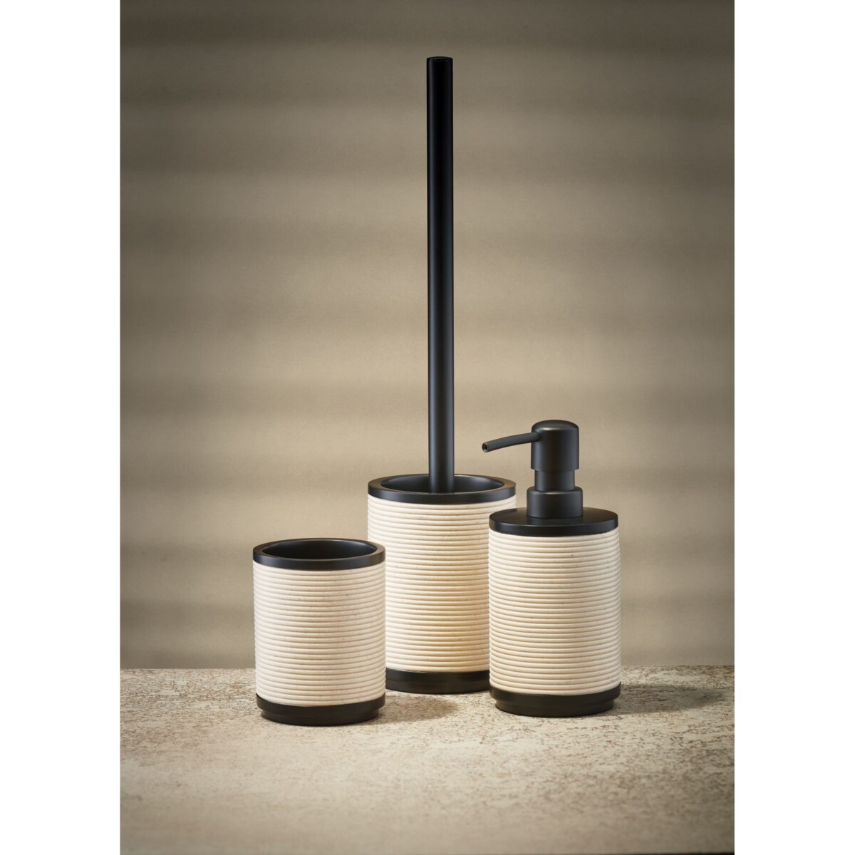 Kleine Wolke Runa Kubek łazienkowy naturalny beż