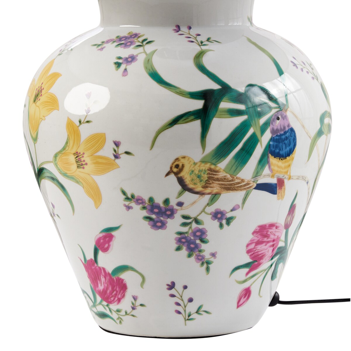 Lampa stołowa DIOGO Porcelana Biały