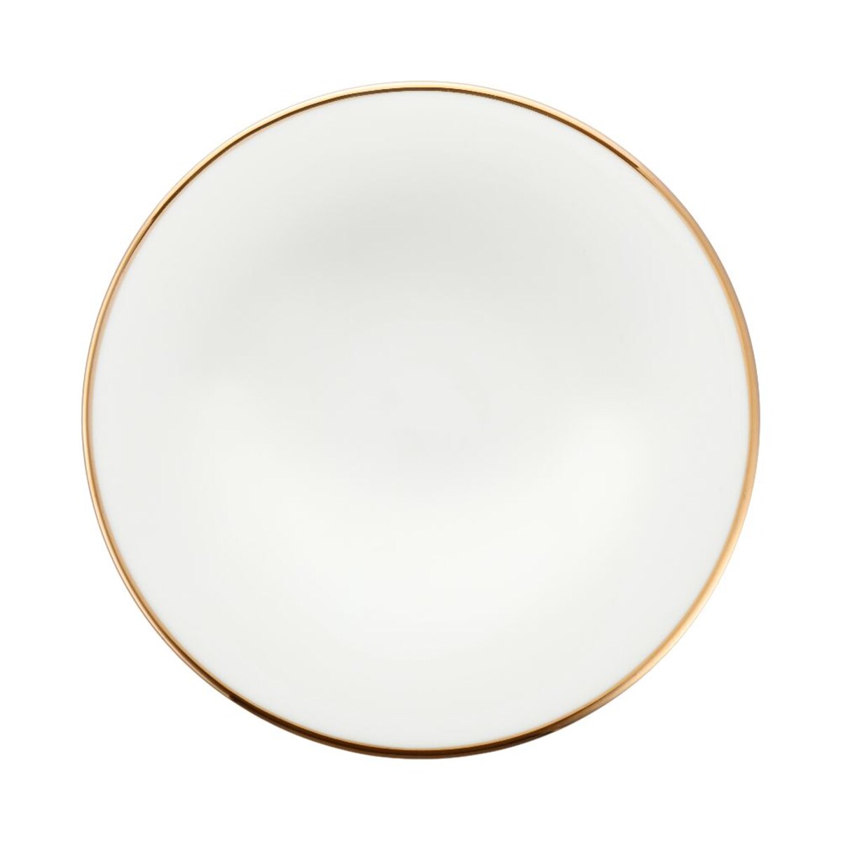VILLA ITALIA Filiżanka do kawy herbaty porcelanowa 200 ml ze spodkiem NAOMI GOLD