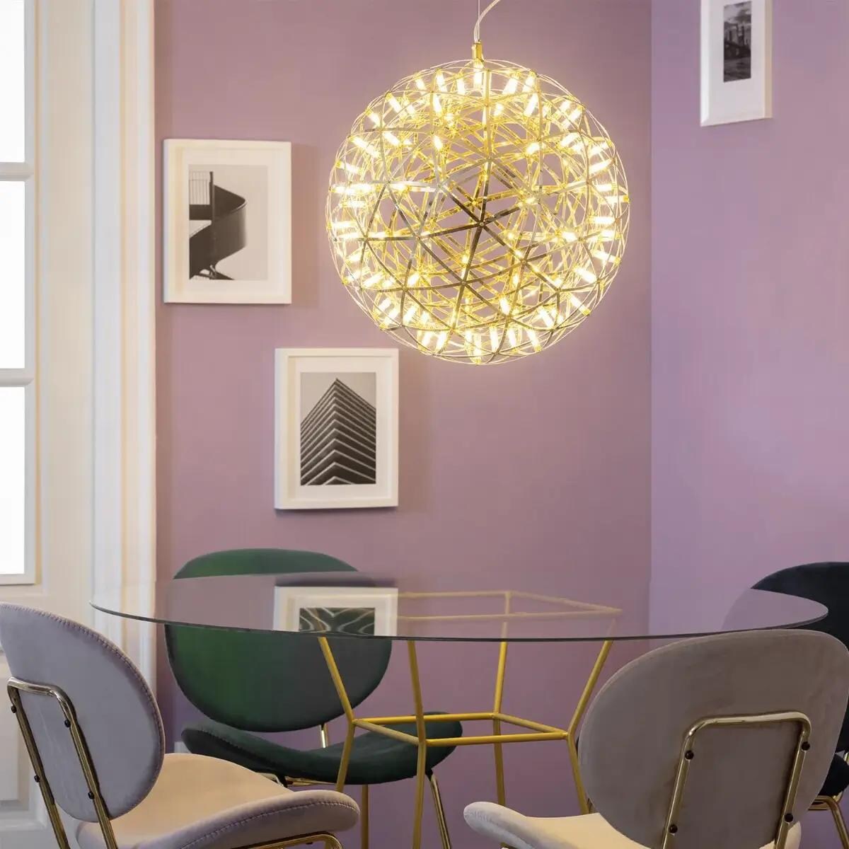 Wisząca lampa Maestro ABR-LWS-Z-35W-WW Abruzzo LED 35W 4500K złoty czarny