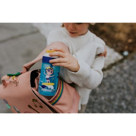 Butelka dziecięca na wodę (400 ml) Surf Girl Lagoon Kambukka