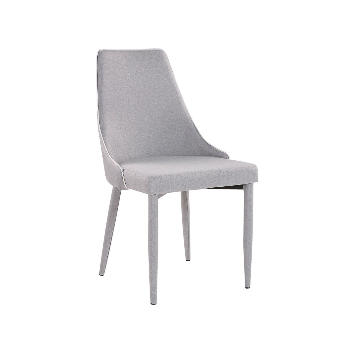 Zestaw 2 krzeseł do jadalni szary CAMINO