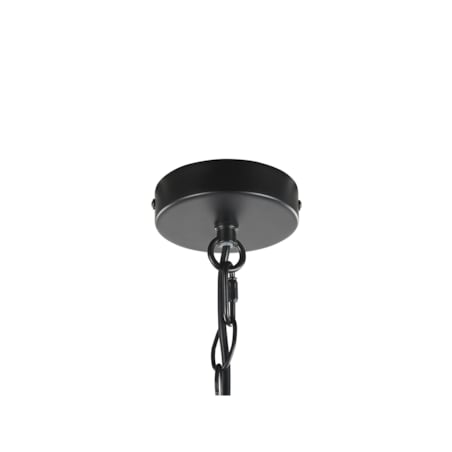 Żyrandol metalowy czarny DABUS