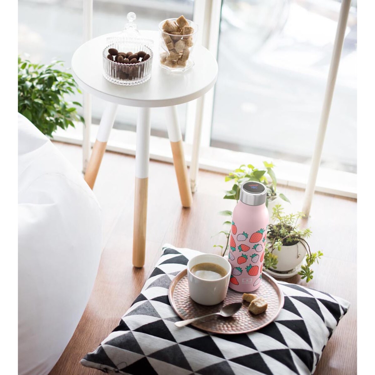 Butelka termiczna Strawberry Genius, 500 ml, Monbento