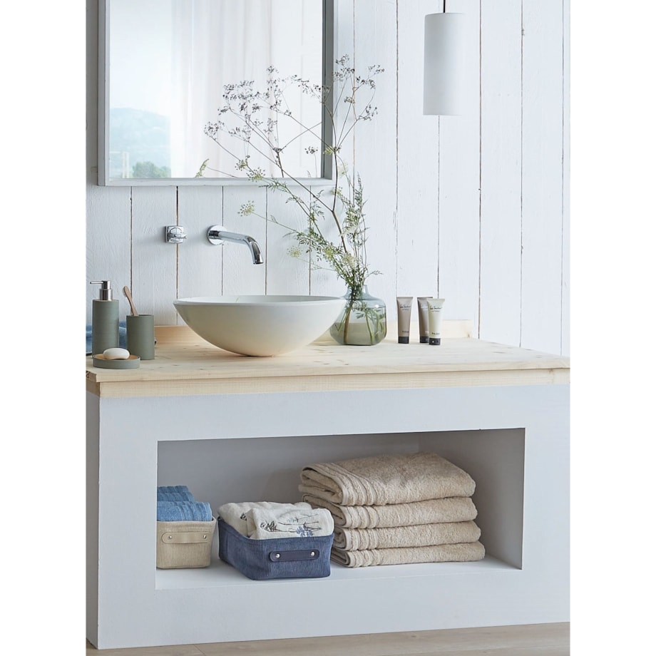 Kleine Wolke Bedford Pojemnik łazienkowy niebieski S tworzywo sztuczne