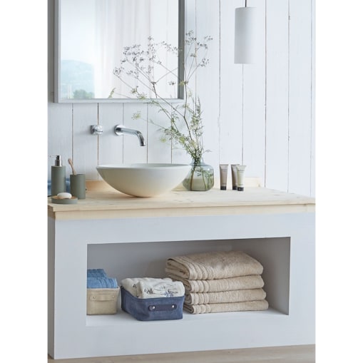 Kleine Wolke Bedford Pojemnik łazienkowy niebieski S tworzywo sztuczne