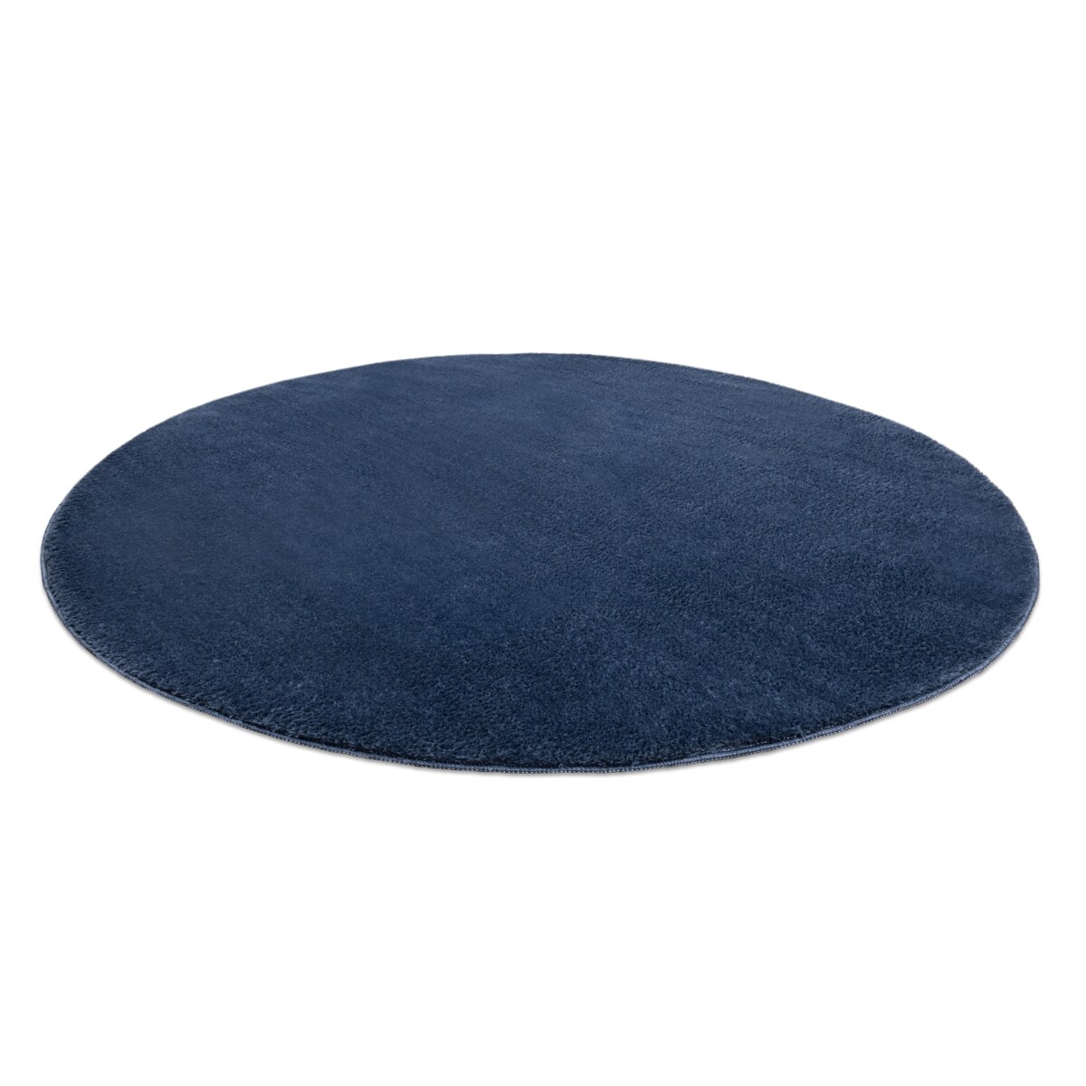 Dywan LINDO koło granat do prania, koło 60 cm