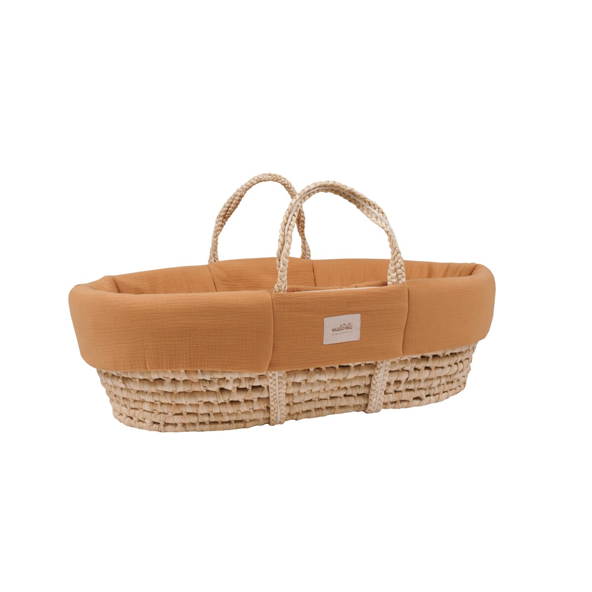 Wyściółka muślinowa do kosza mojżesza camel