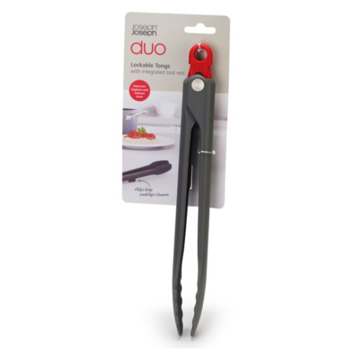 Szczypce kuchenne (szare) Duo Joseph Joseph