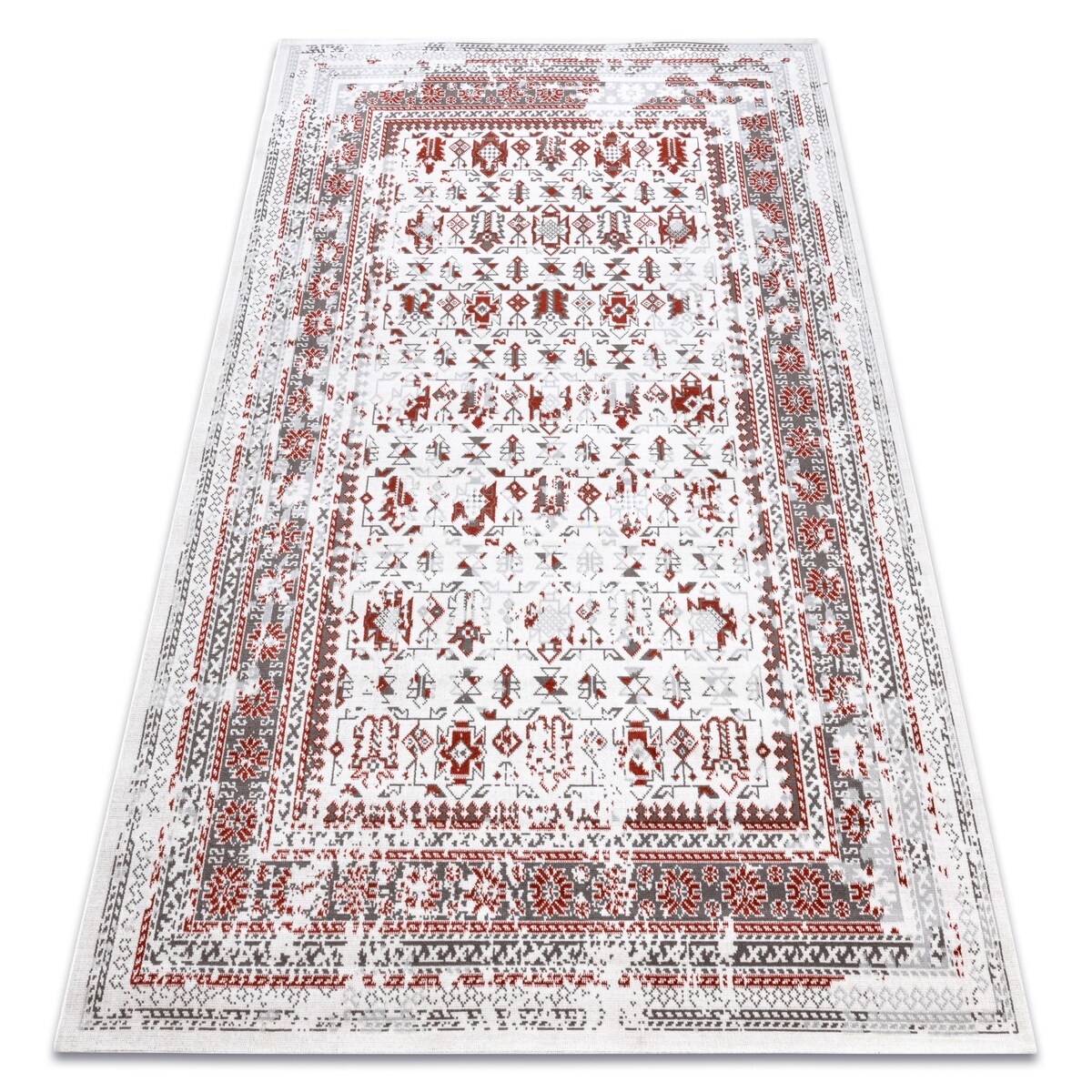 Dywan Vintage 22212061 krem / czerwony 160x230 cm