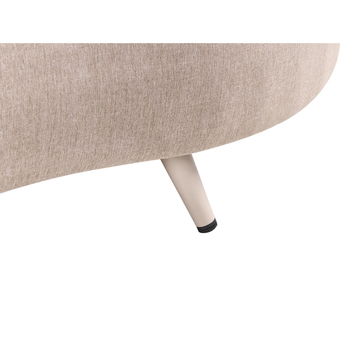 Sofa ogrodowa dla 3 osób PARORI Prawostronny Beżowy