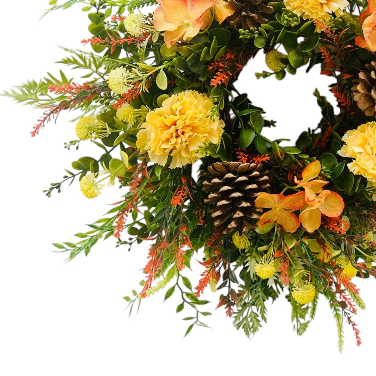 Jesienny wianek ø 50 cm stroik JESIEŃ XXL