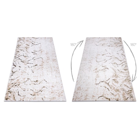 Dywan AKRYL DIZAYN 123 beż / zielony 160x230 cm