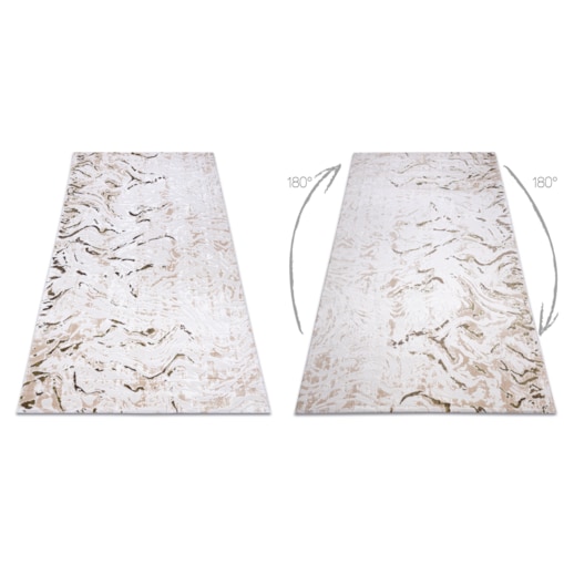 Dywan AKRYL DIZAYN 123 beż / zielony 160x230 cm