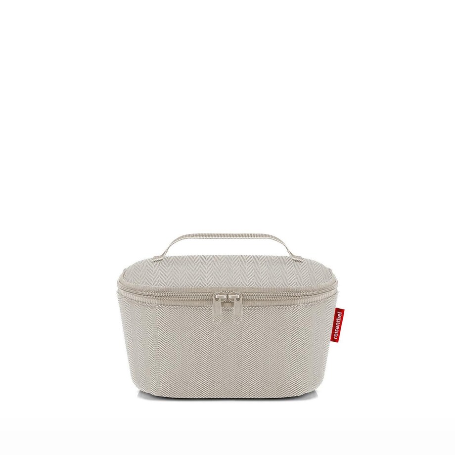 Torba COOLERBAG S POCKET, herringbone sand