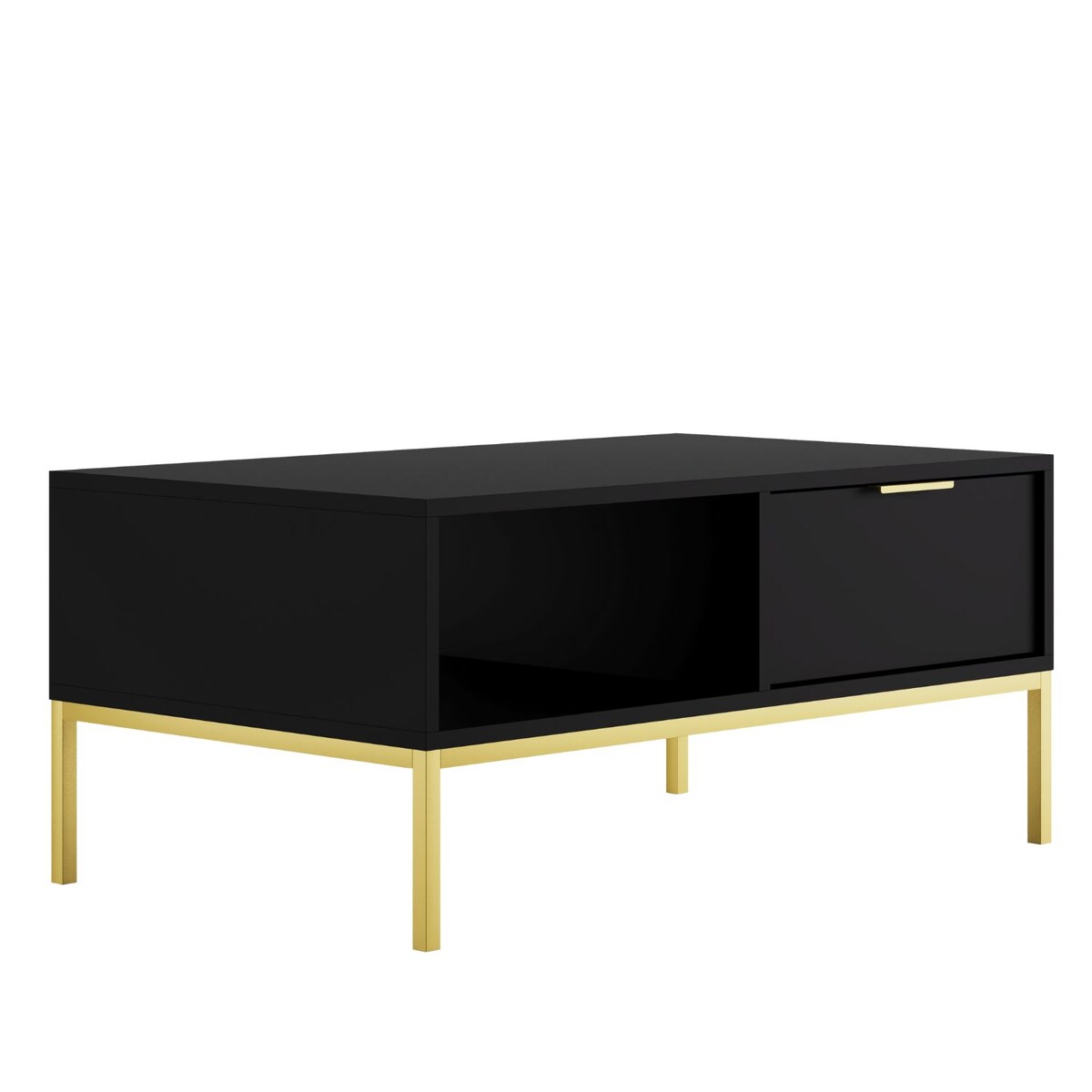 Stolik kawowy Austin 100 czarny & złoty