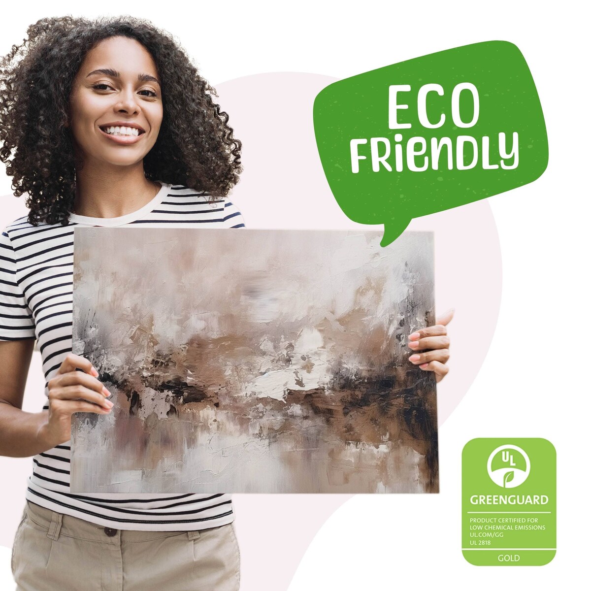 Obraz Do Salonu Sypialni Malarstwo Abstrakcja Nowoczesny Styl 70x50cm