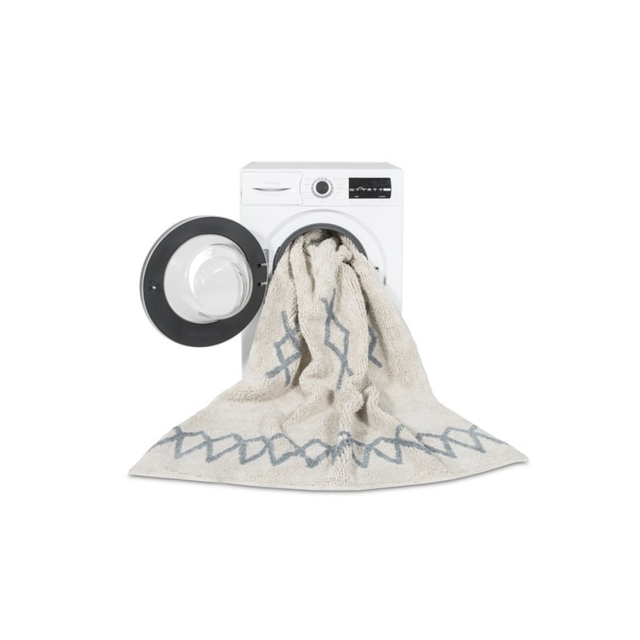 Dywan Bawełniany Atlas Natural Vintage Blue 120x160 cm Lorena Canals