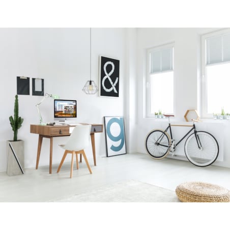 BIURKO ELEGANCKIE do gabinetu biura SZUFLADY NOWOCZESNE DUŻE komputerowe