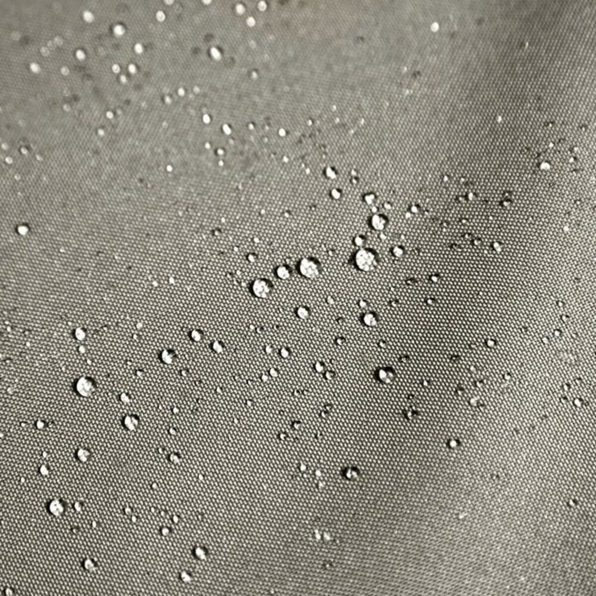 Zasłona Ogrodowa Tarasowa Wodoodporna 155 x 240 Ciemnobeżowa na Szelkach Rzep