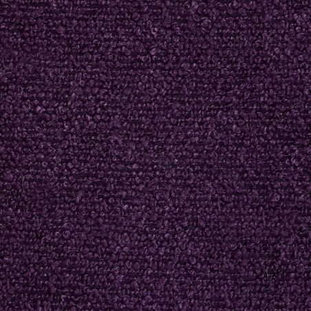 Pufa fioletowa bouclé 41x35 cm NAOMI