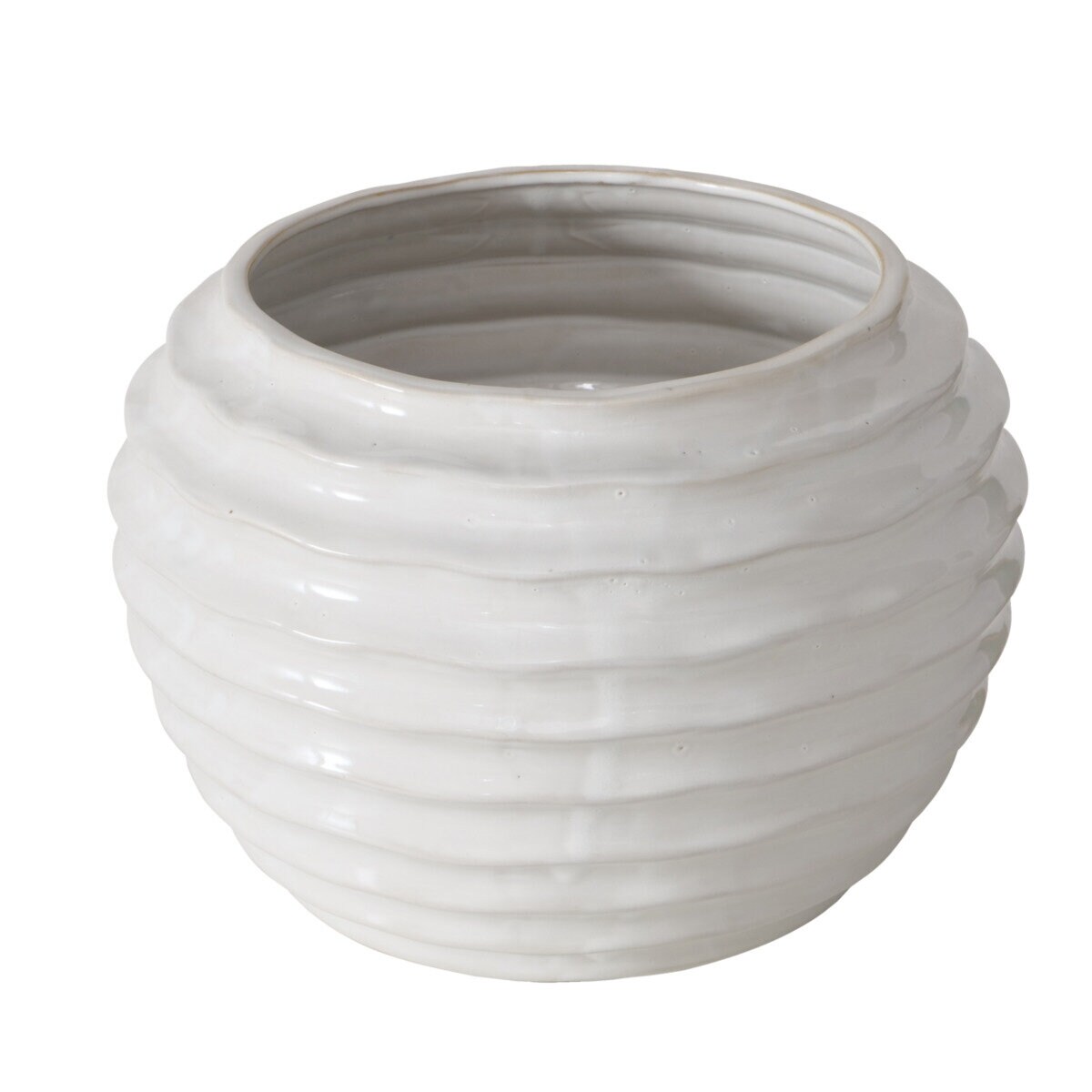 Pękaty wazon ceramiczny NANNY, Ø 17 cm