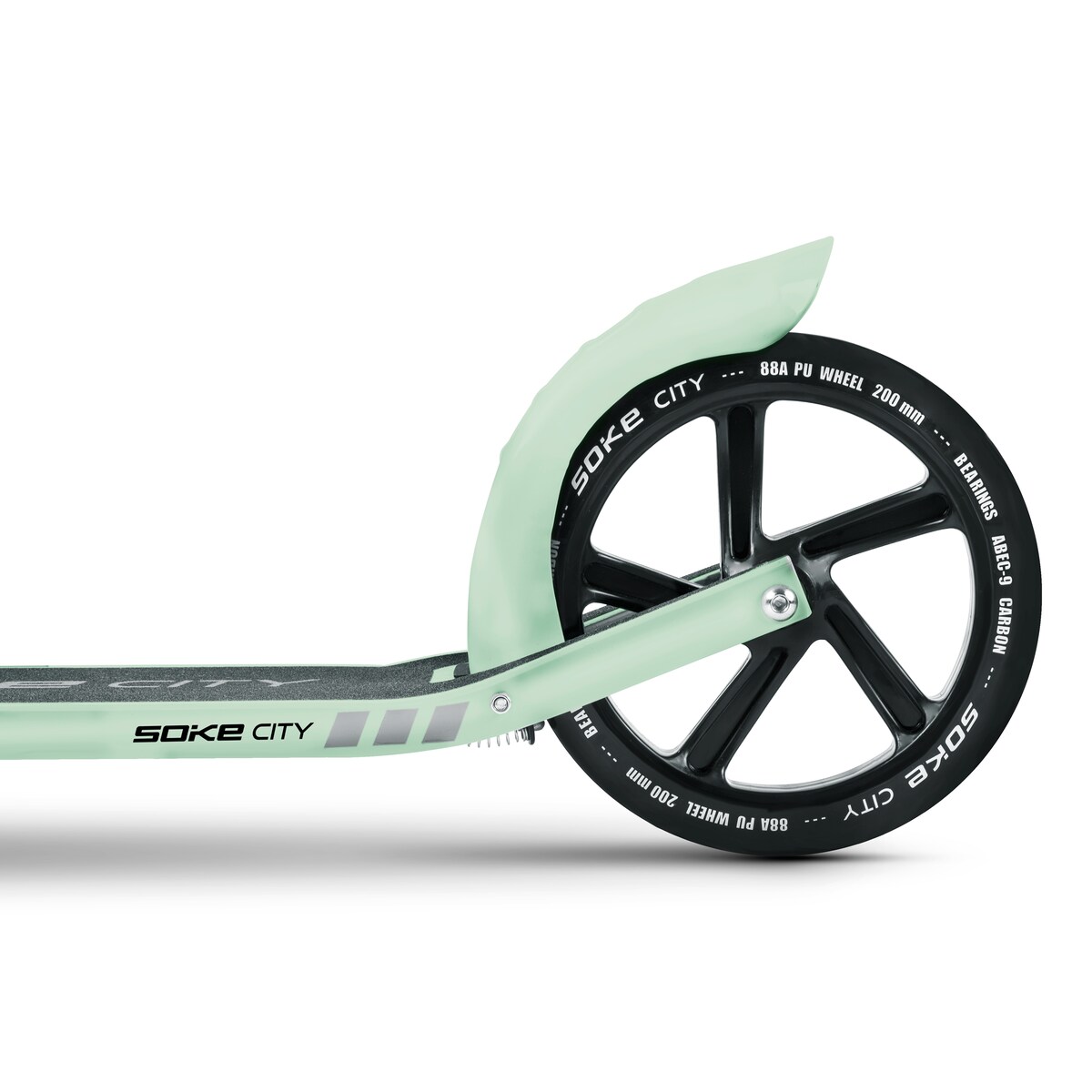 Hulajnoga miejska składana Soke City miętowa