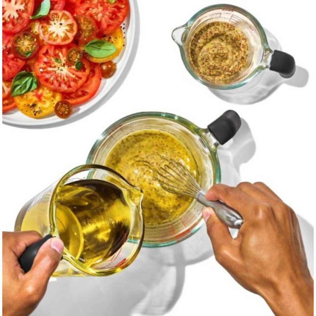 Miarka szklana (500 ml) + pokrywka Good Grips Oxo