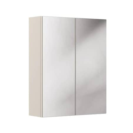 Szafka łazienkowa BELLA CASHMERE 84-60-2D 60cm kaszmirowa z lustrem