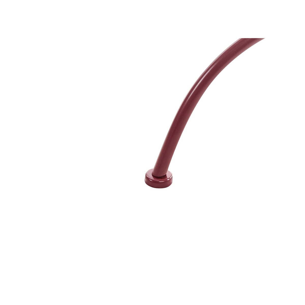 Stolik bistro ALBINIA 70 cm Metal Burgundowy