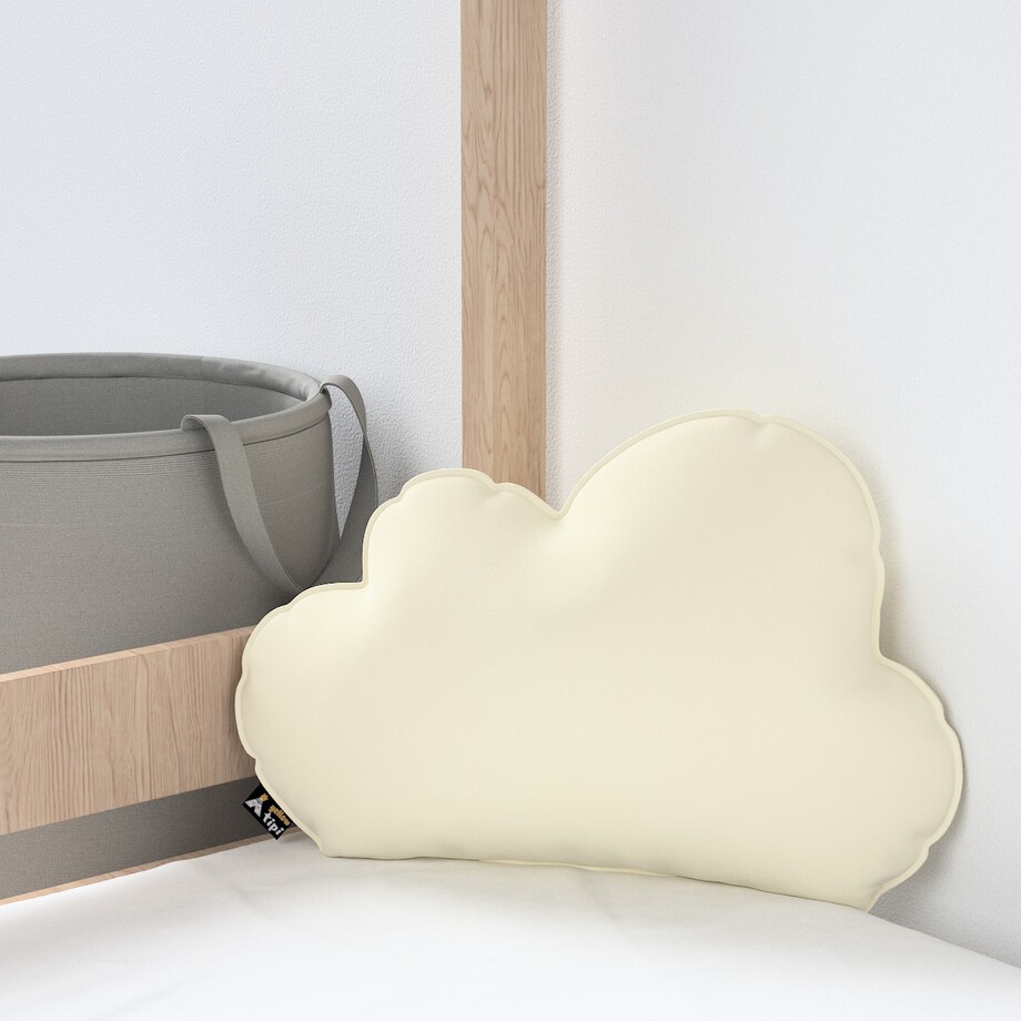Poduszka Soft Cloud, śmietankowa biel, 55x15x35cm, Posh Velvet
