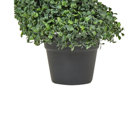 Sztuczna roślina BOXWOOD SPIRAL TREE 120 cm Zielony