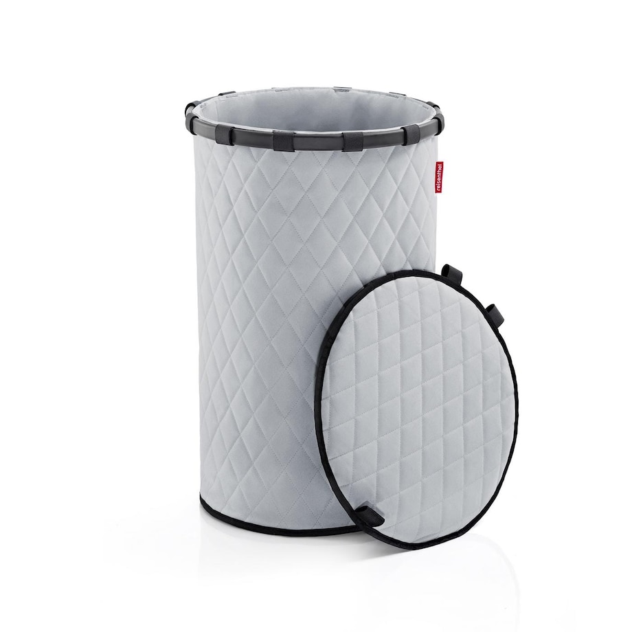 Przykrywka HOMEBASKET COVER, rhombus light grey