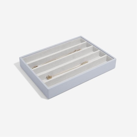 Szkatułka na biżuterię Stackers pięciokomorowa classic lawendowa