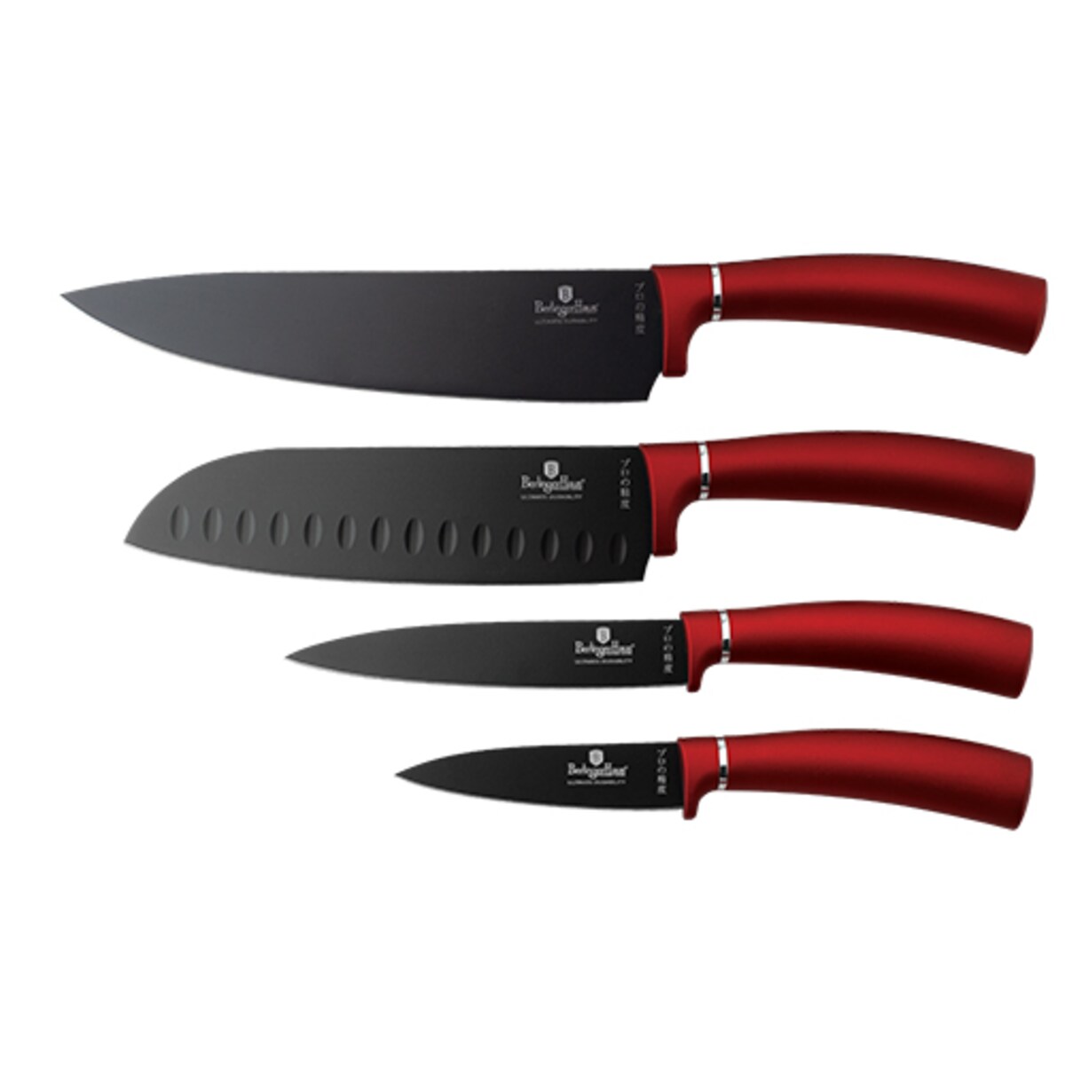 Zestaw noży BerlingerHaus Burgundy 4szt. BH-2887