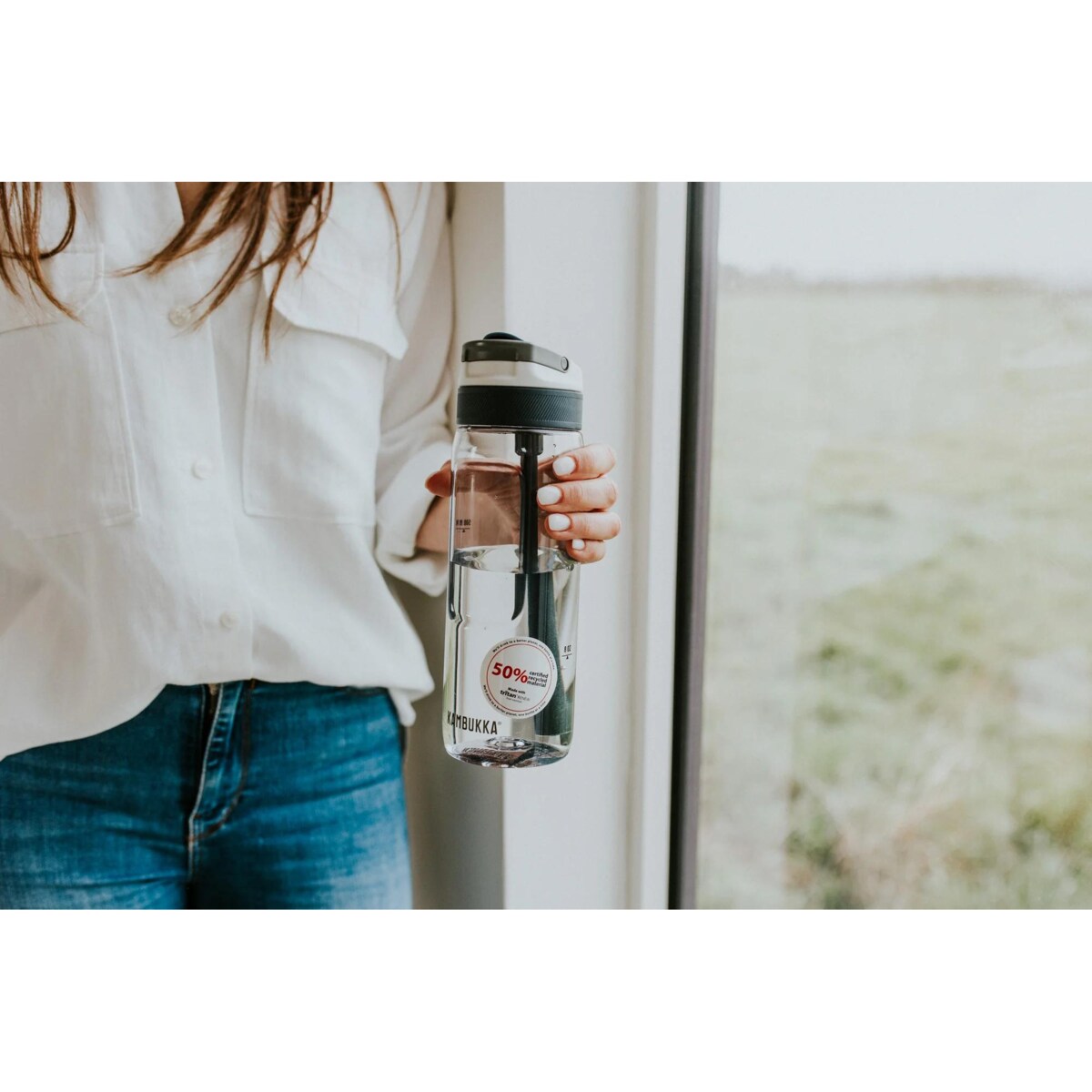 Butelka na wodę bidon Lagoon 750ml - Clear 2.0