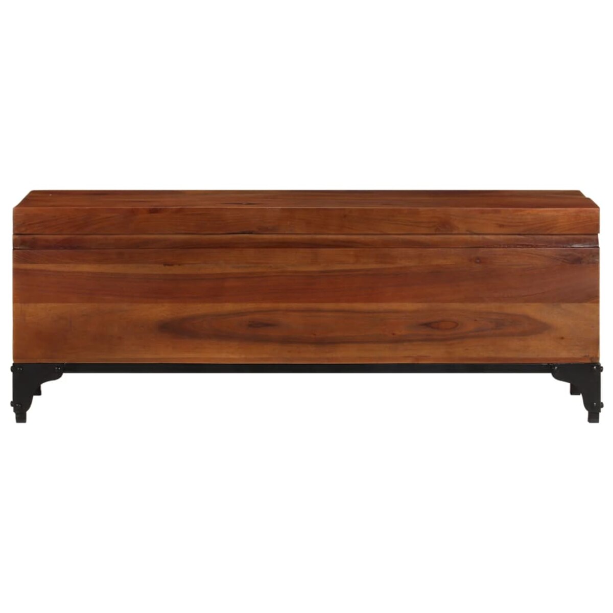 vidaXL Skrzynia, 110 x 35 x 41 cm, lite drewno akacjowe