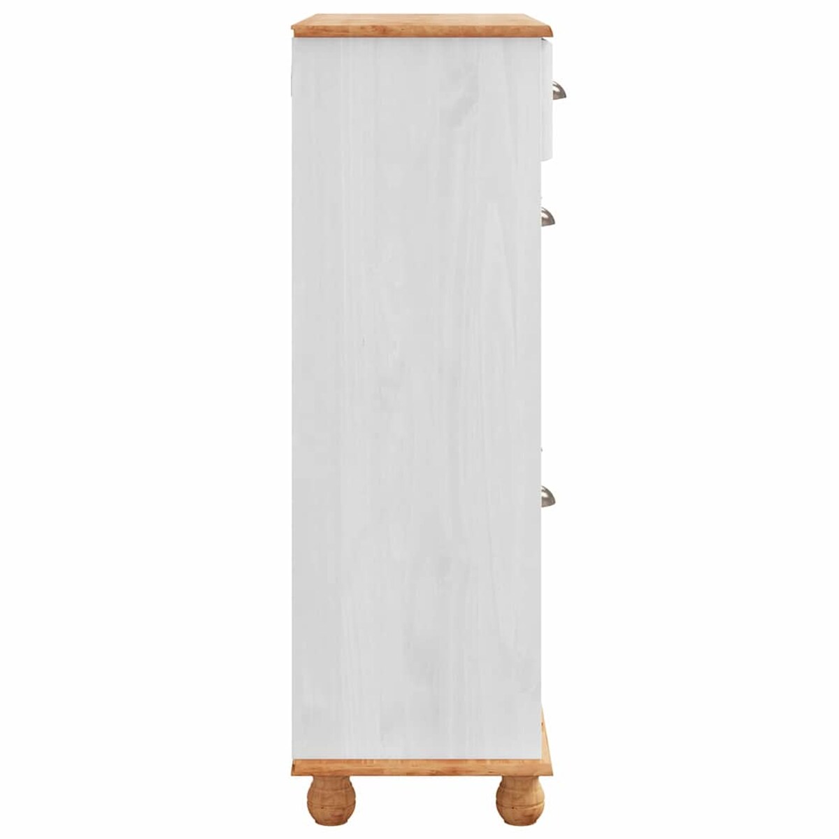 vidaXL Szafka na buty ASKIM Biały 85 x 35 x 108 cm Lite drewno sosnowe