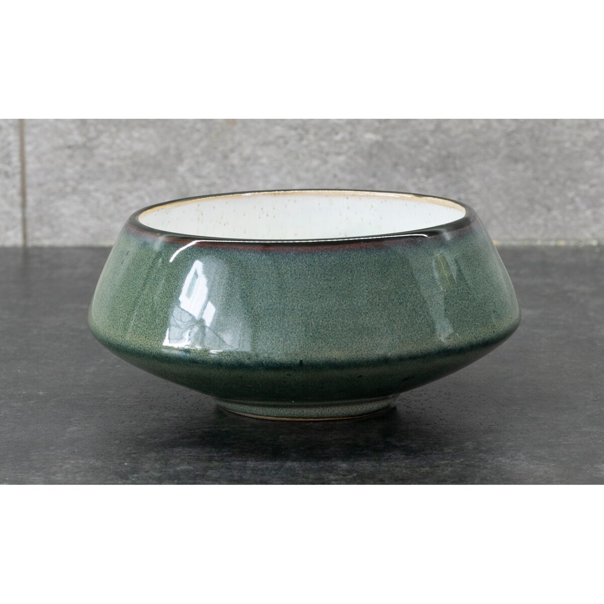 MISKA CERAMICZNA zielona śr. 10cm
