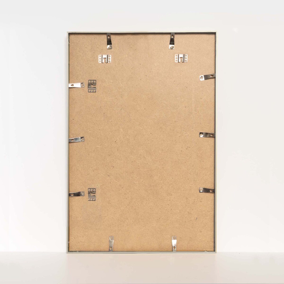 Ramka na zdjęcia 62x93 cm aluminiowa srebrna ramka do zdjęć 93x62 cm LUCA®